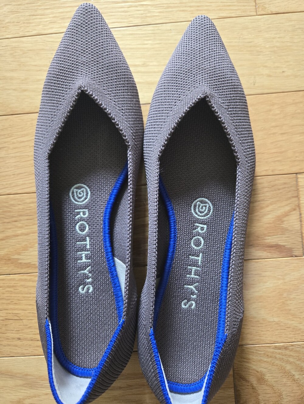 Rothy's Pointed Shoes 7.5 MINK
